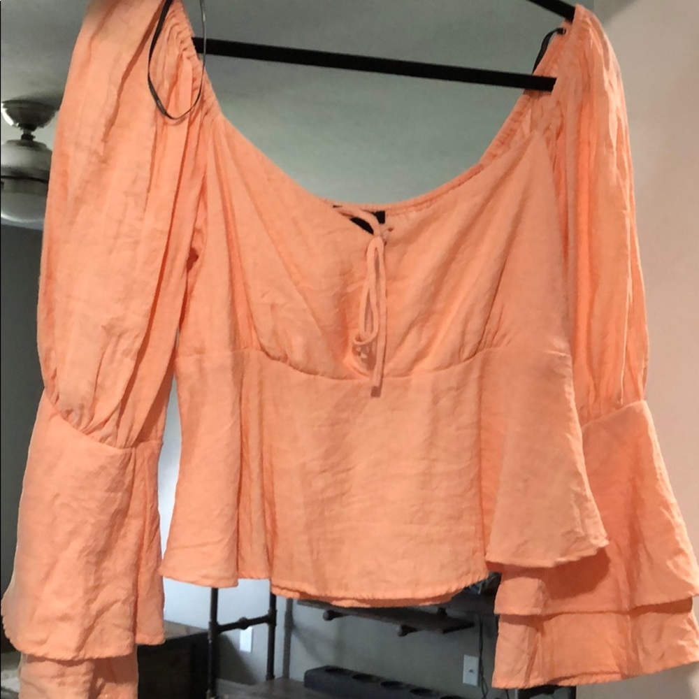 Pink blouse